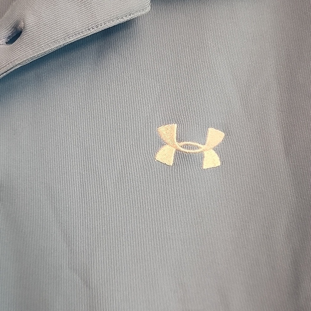 Under Armour Men's Blue Polo Shirt - Picture 2 of 11